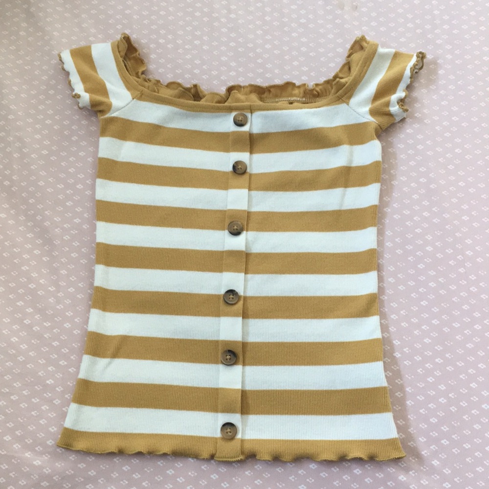 Aeropostal Off The Shoulder Tank-Top